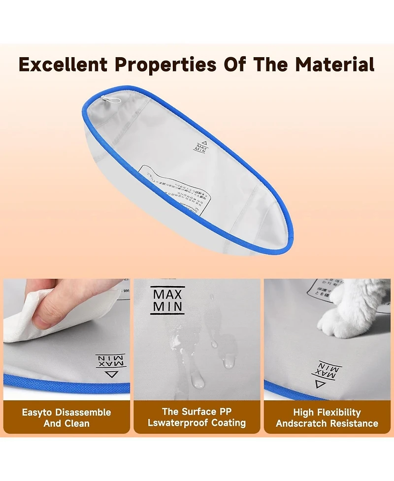 Cumrige Disposable Cat Litter Bags for Automatic Litter Box