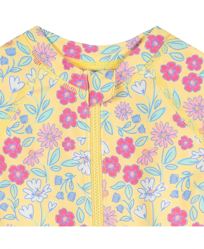 Gerber Baby Girls Long Sleeve Rashguard