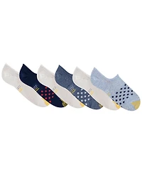 Gold Toe Women's Americana Invisible Socks, 6-Pack