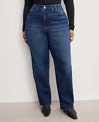 Good American Women's Straight-Fit Jeans