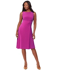 Body by Miraclesuit Women's Solid Remi Jewel Neck Midi Dress