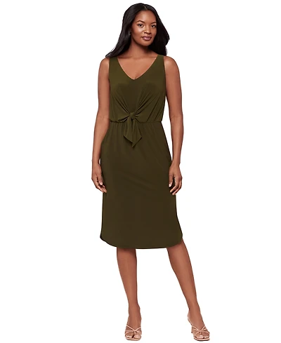 Body by Miraclesuit Women's V-Neck Sleeveless Dress