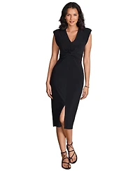 Body by Miraclesuit Women's Twist-Front V-Neck Dress