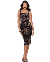 Body by Miraclesuit Women's Square Neck Pull-On Dress