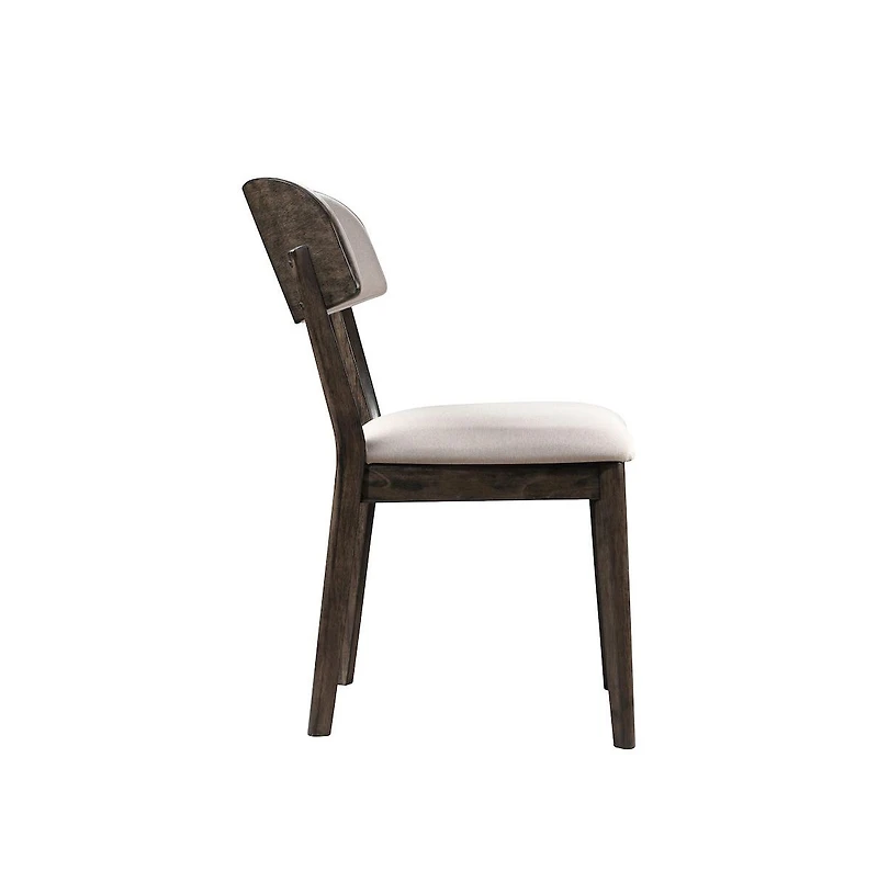 New Classic Furniture Rex Wood Upholstered Dining Chair (Set of 2)