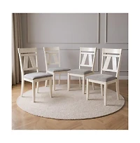 New Classic Furniture Maisie Wood Side Chair (Set of 4)