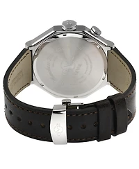 GV2 by Gevril Men's Marchese Swiss Quartz Leather Strap Watch