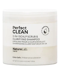 NatureLab Tokyo Perfect Clean 2-In-1 Scalp Scrub, Clarifying and Shampoo, 8.1 oz.