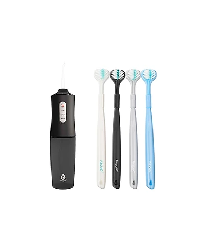 Pursonic Usb Rechargeable Water Flosser and 3D Advanced Tech Toothbrush Set