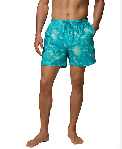 Columbia Men's Pfg Rambler Printed Water Short