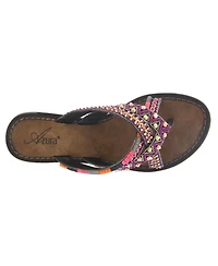 Azura Women's Spring Step Triage Flat Sandal