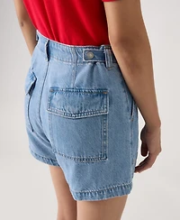 Levi's Women's Cinch Utility Mid-Rise Shorts