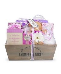 Alder Creek Gift Baskets Pampered Rose Self Care Gift Basket, 8-Pc.