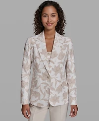 Karl Lagerfeld Paris Women's Notch Lapel Jacket