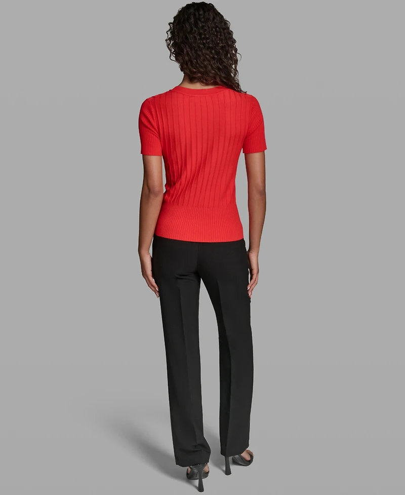 Karl Lagerfeld Paris Women's Crew Neck Sweater