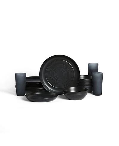 Stone Lain Elio 16-Pc. Dinnerware Set, Service For 4
