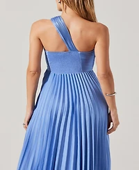 Astr the Label Women's Emese Pleated Floral Maxi Dress