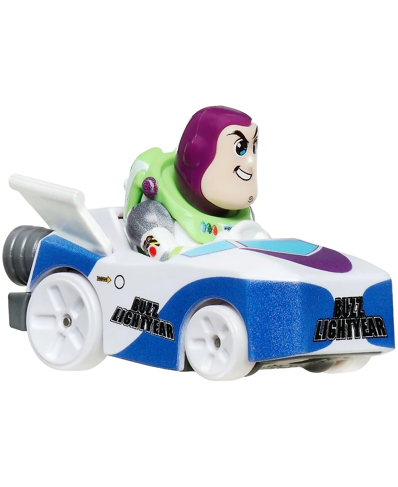 Hot Wheels Racerverse Set of 4 Die-Cast Hot Wheels Cars with Pop Culture Characters as Drivers Assortment