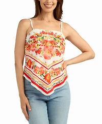 Bcx Women's Square Neck Camisole Top