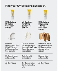 Clinique Uv Solutions Brightening + Tinted Sunscreen Spf 50, 1.35 oz.