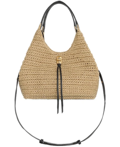 Rebecca Minkoff Darren Small Leather Carrysome Crossbody Hobo Bag