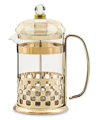 MacKenzie-Childs Mocha Check French Press