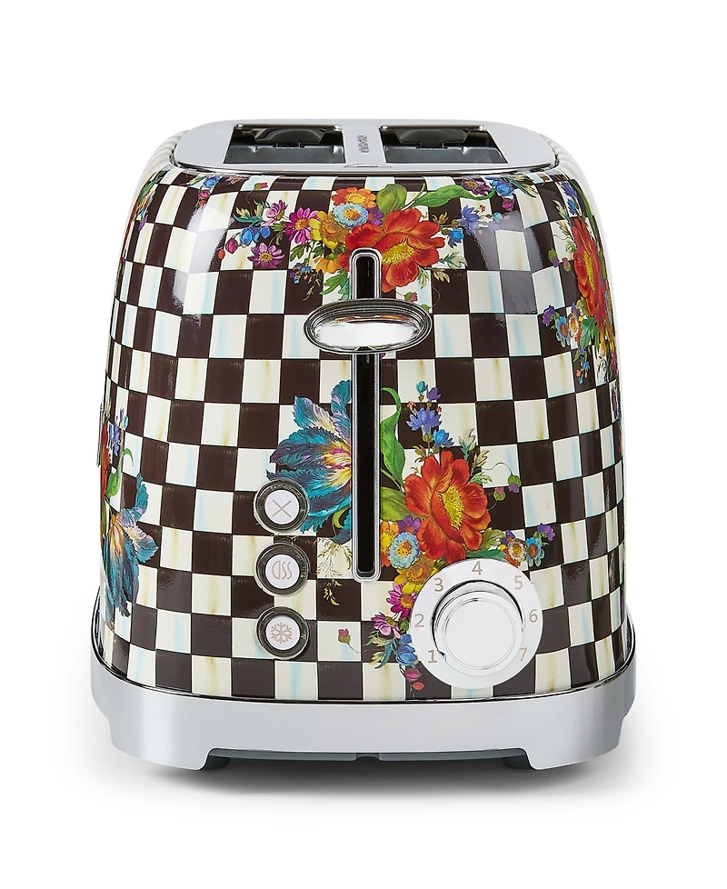 MacKenzie-Childs Courtly Flower Market 2-Slice Toaster