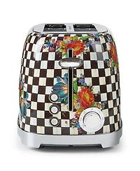 MacKenzie-Childs Courtly Flower Market 2-Slice Toaster