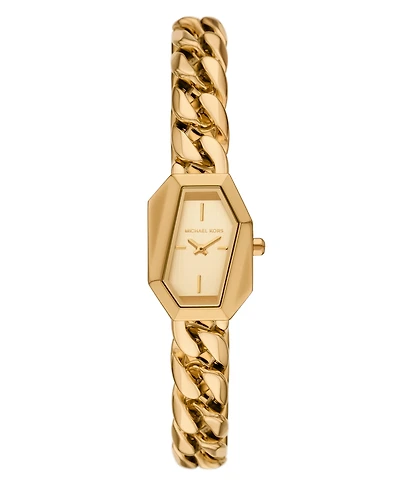 Michael Kors Women's Suri Quartz Two-Hand Gold Stainless Steel Watch 25mm
