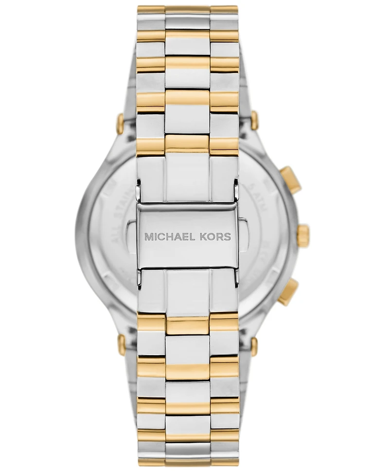 Michael Kors Women's Billie Quartz Chronograph Two-Tone Stainless Steel Watch 37mm