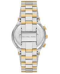 Michael Kors Women's Billie Quartz Chronograph Two-Tone Stainless Steel Watch 37mm
