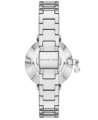 Michael Kors Women's Pyper Quartz Two-Hand Silver Stainless Steel Watch 32mm