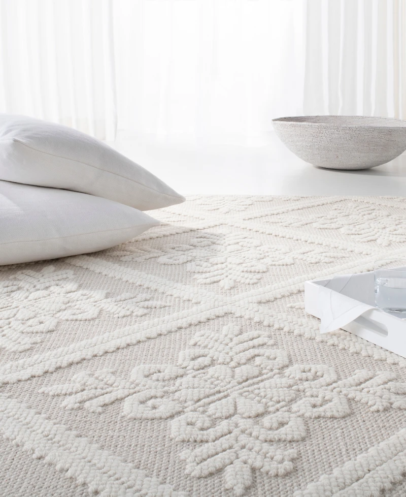 Lauren Ralph Lauren Wyatt LRL6101A Ivory 3' X 5' Area Rug