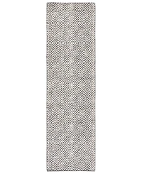 Lauren Ralph Lauren Eleanora LRL6503B Black and Cream 2'3" X 8' Runner Area Rug