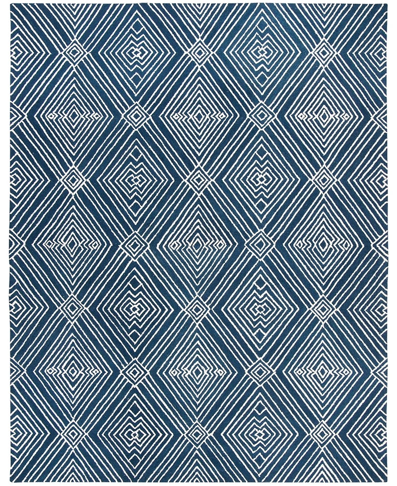 Lauren Ralph Lauren Isabella LRL6608N Indigo 8' X 10' Area Rug