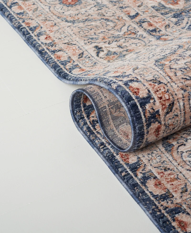 Lauren Ralph Lauren Warwick LRL1310A Navy 5'3" X 7'6" Area Rug