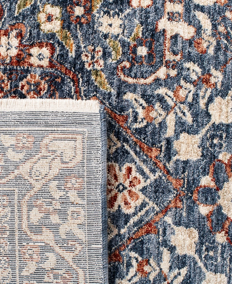 Lauren Ralph Lauren Belvoir LRL1300A Navy 2'2" X 10' Runner Area Rug