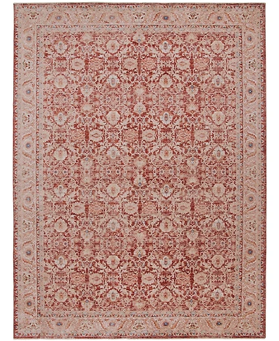 Lauren Ralph Lauren Warwick LRL1310B Oxblood 9'9" X 13'0" Area Rug