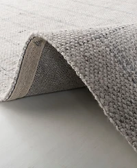 Lauren Ralph Lauren Tamworth Check LRL6450C Silver 4' X 6' Area Rug