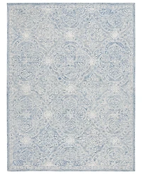 Lauren Ralph Lauren Etienne LRL6603M Blue and Ivory 9' X 12' Area Rug