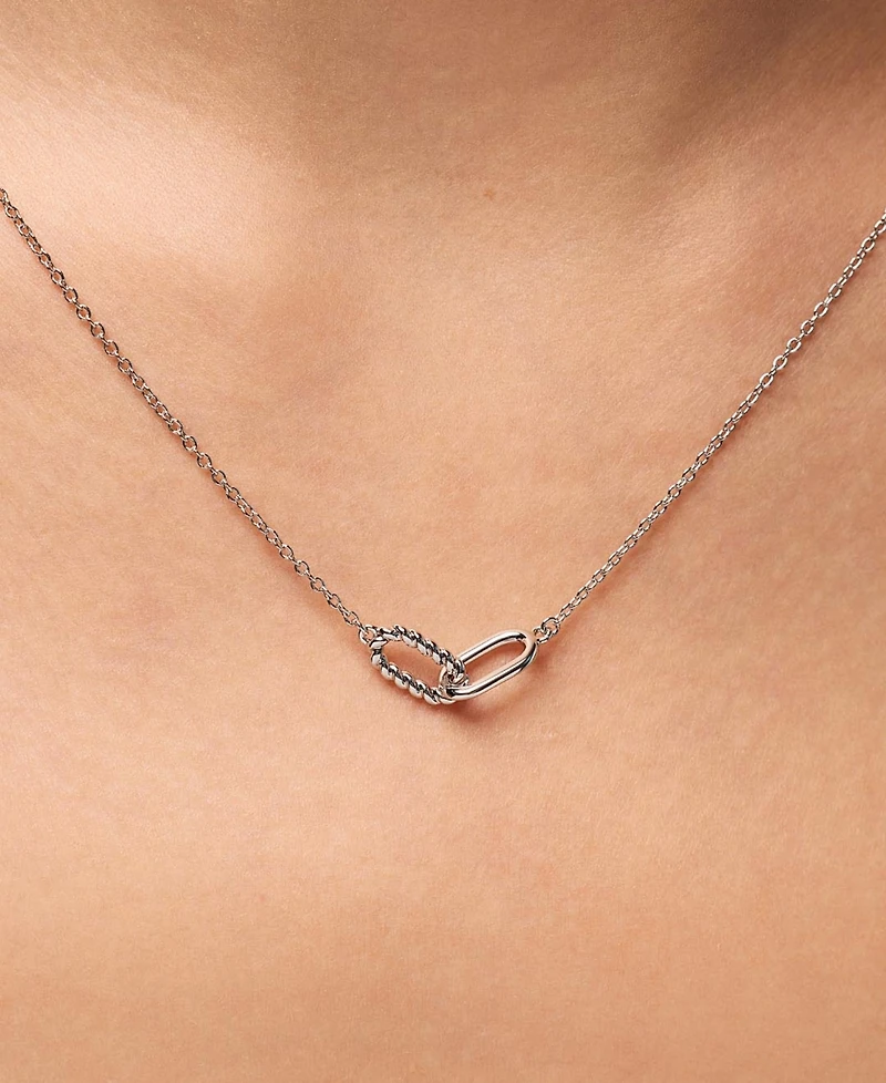 Ana Luisa Juniper Silver Pendant Necklace