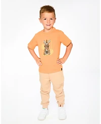 Deux par Deux Little Boys French Terry Sweatpants