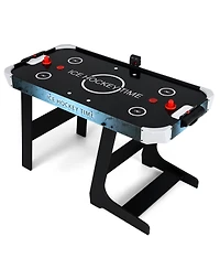 Slickblue Air Hockey Table with Led Scoreboard and Powerful Motor