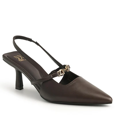New York & Company Women's Cindy Slingback Heels