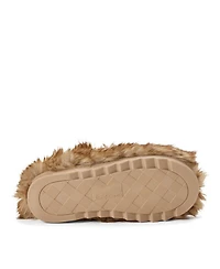 Dearfoams Women's Annabelle Pile Clog Slipper with Embellishment