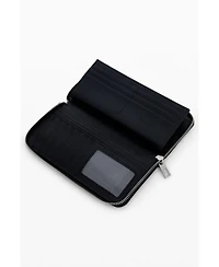 Desigual Women's Large faux leather wallet with buckles