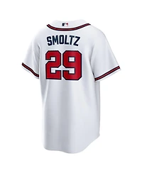 Nike Men's John Smoltz White Atlanta Braves Home Retired Player Replica Jersey