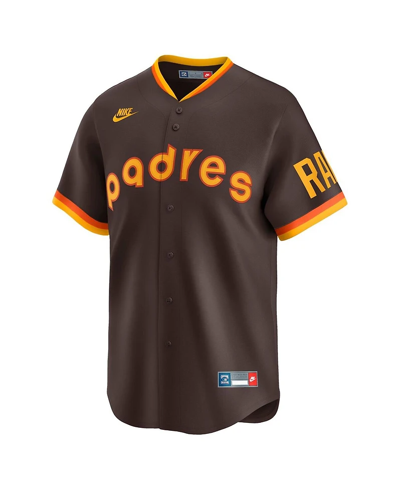 Nike Men's Brown San Diego Padres Cooperstown Collection Limited Jersey