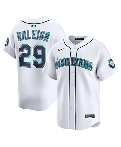 Nike Men's Cal Raleigh White Seattle Mariners Home Limited Player Jersey
