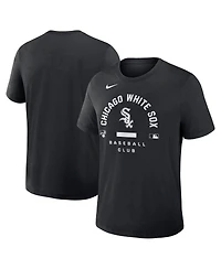 Nike Men's Black Chicago White Sox Authentic Collection Early Work Tri-Blend Dri-fit T-Shirt